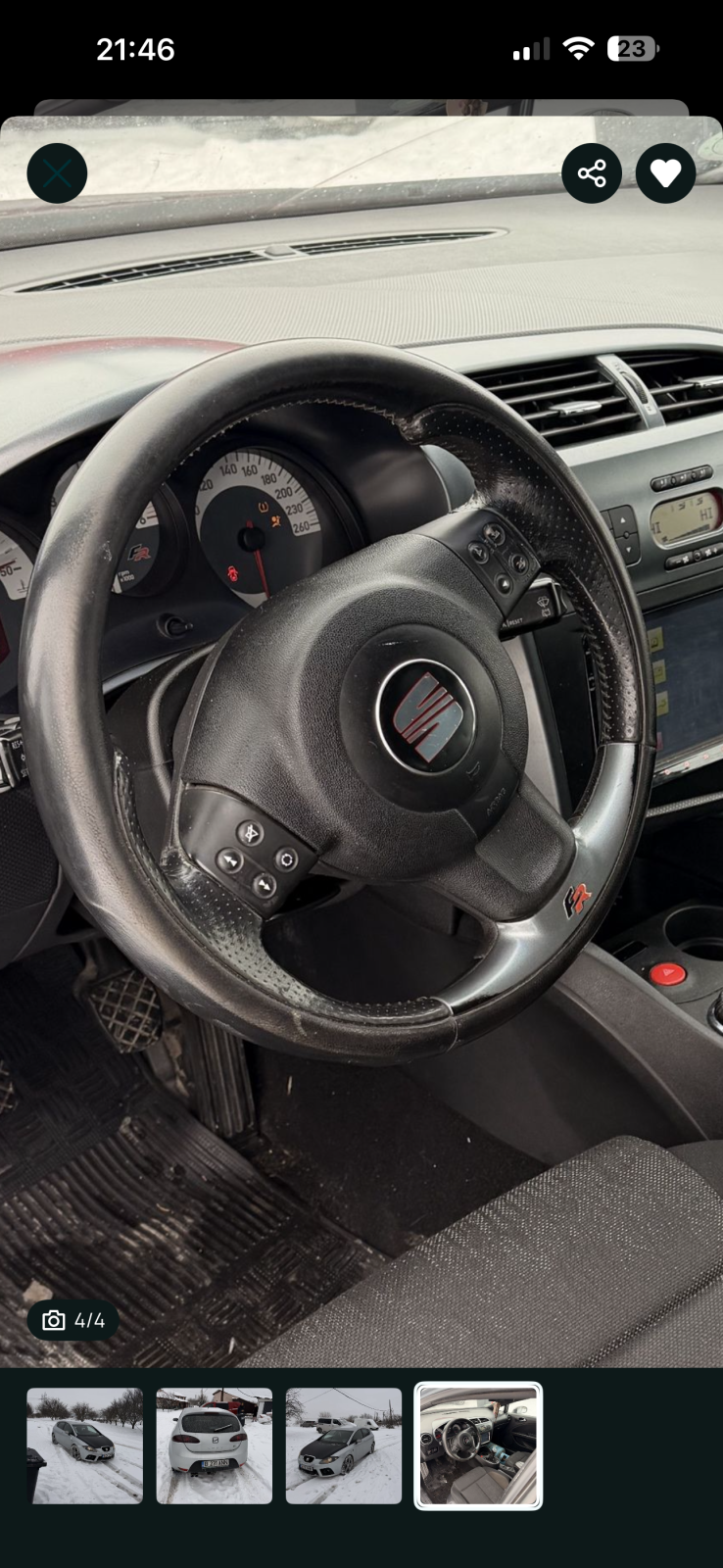 Volan FR Seat Leon 1P
